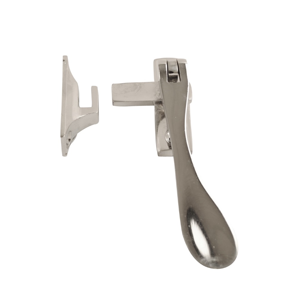 Victorian Hook & Mortice Fastener Chrome 100mm
