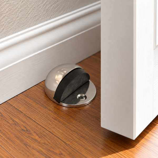 38mm Hooded Door Stop in Chrome