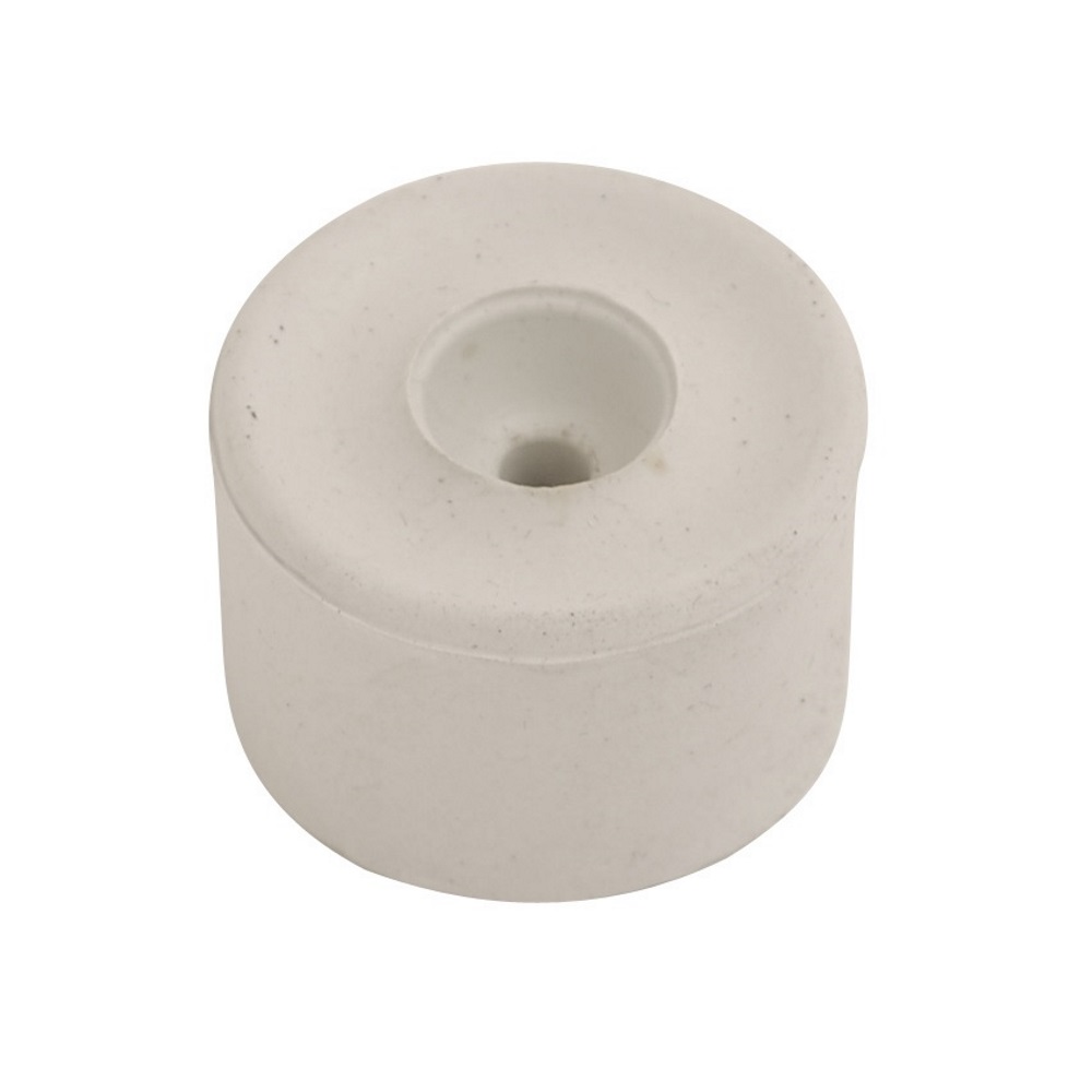 Rubber Door Buffer White 50mm