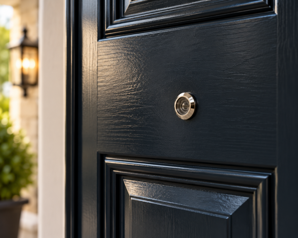 160° Door Viewer in Chrome for 35-57mm Thick Doors