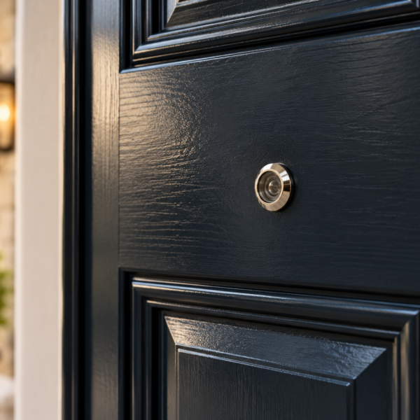 160° Door Viewer in Chrome for 35-57mm Thick Doors