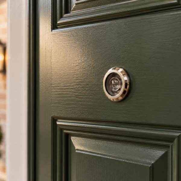 180° Door Viewer in Chrome for 35-60mm Thick Doors