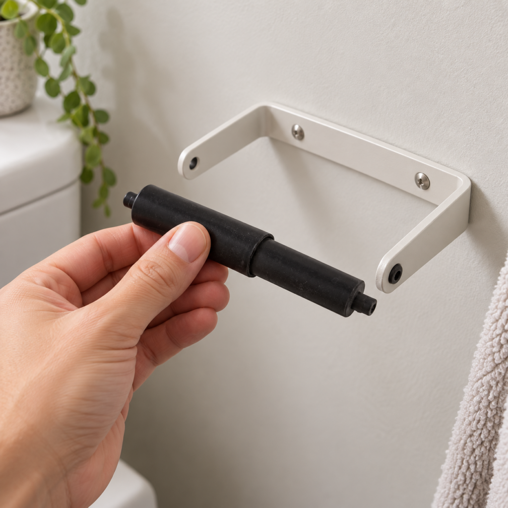 Plastic Spindle in Black