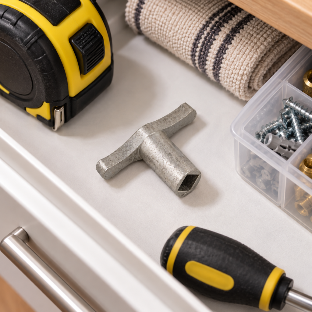 Diecast Style Radiator Key