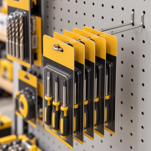 Looped Pegboard Hooks in Bright Zinc Plated