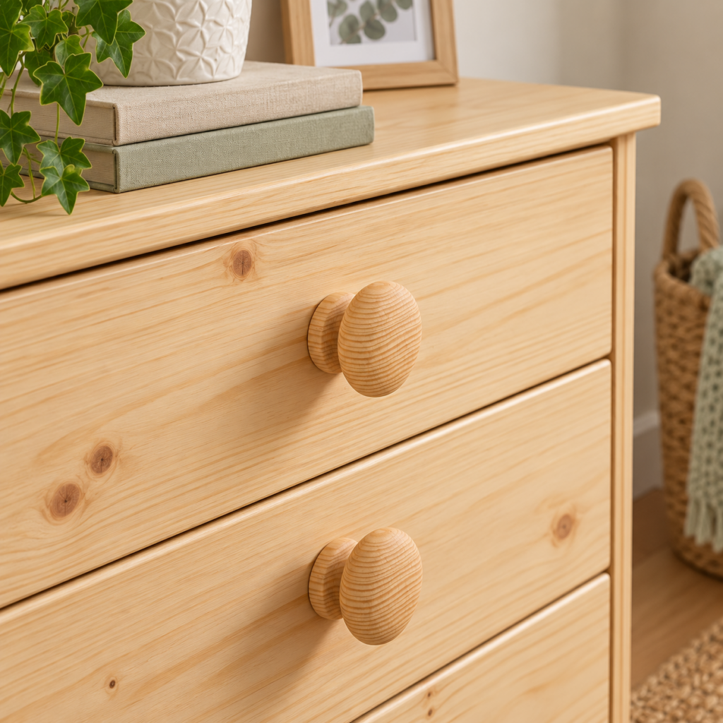 Pine Knobs Pre Drilled with No Screws