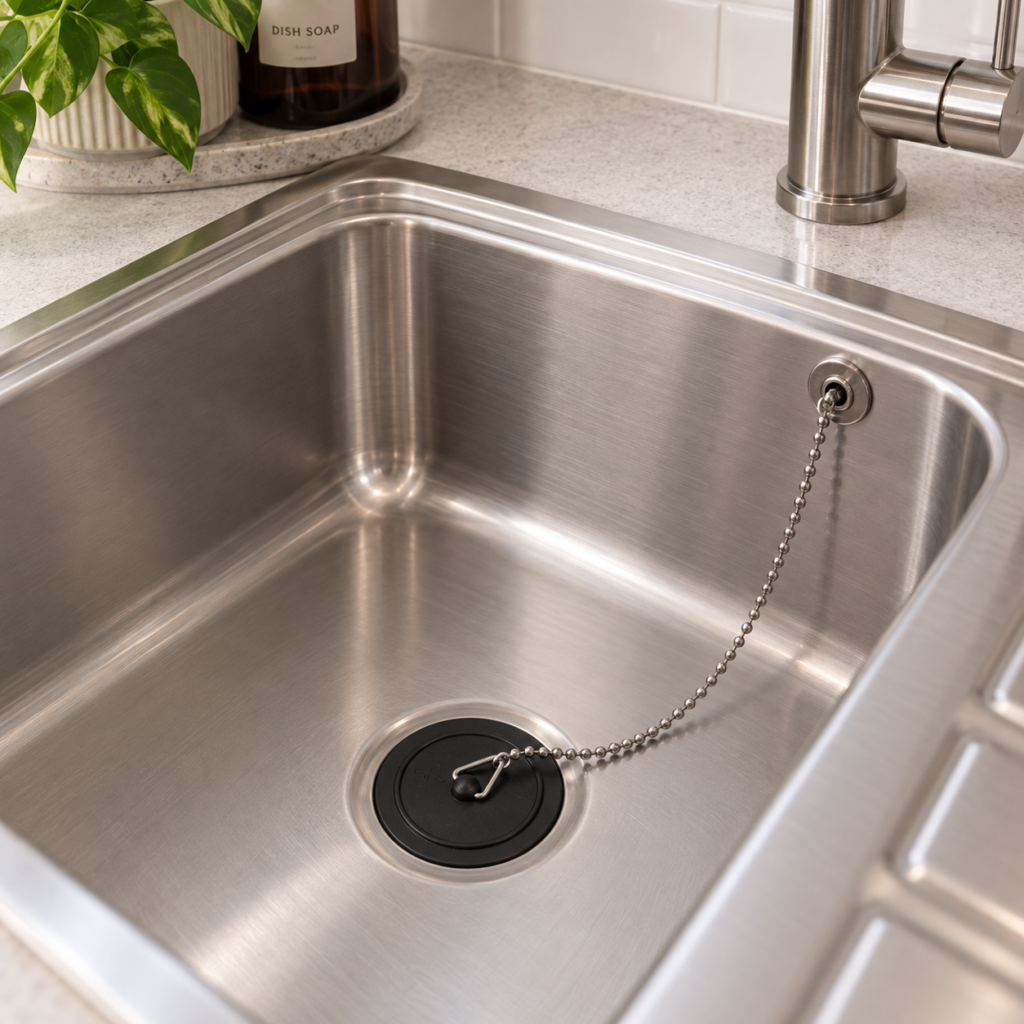 Basin Plugs in Black
