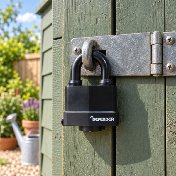 Squire Defender 50mm All Terrain Padlock in Black