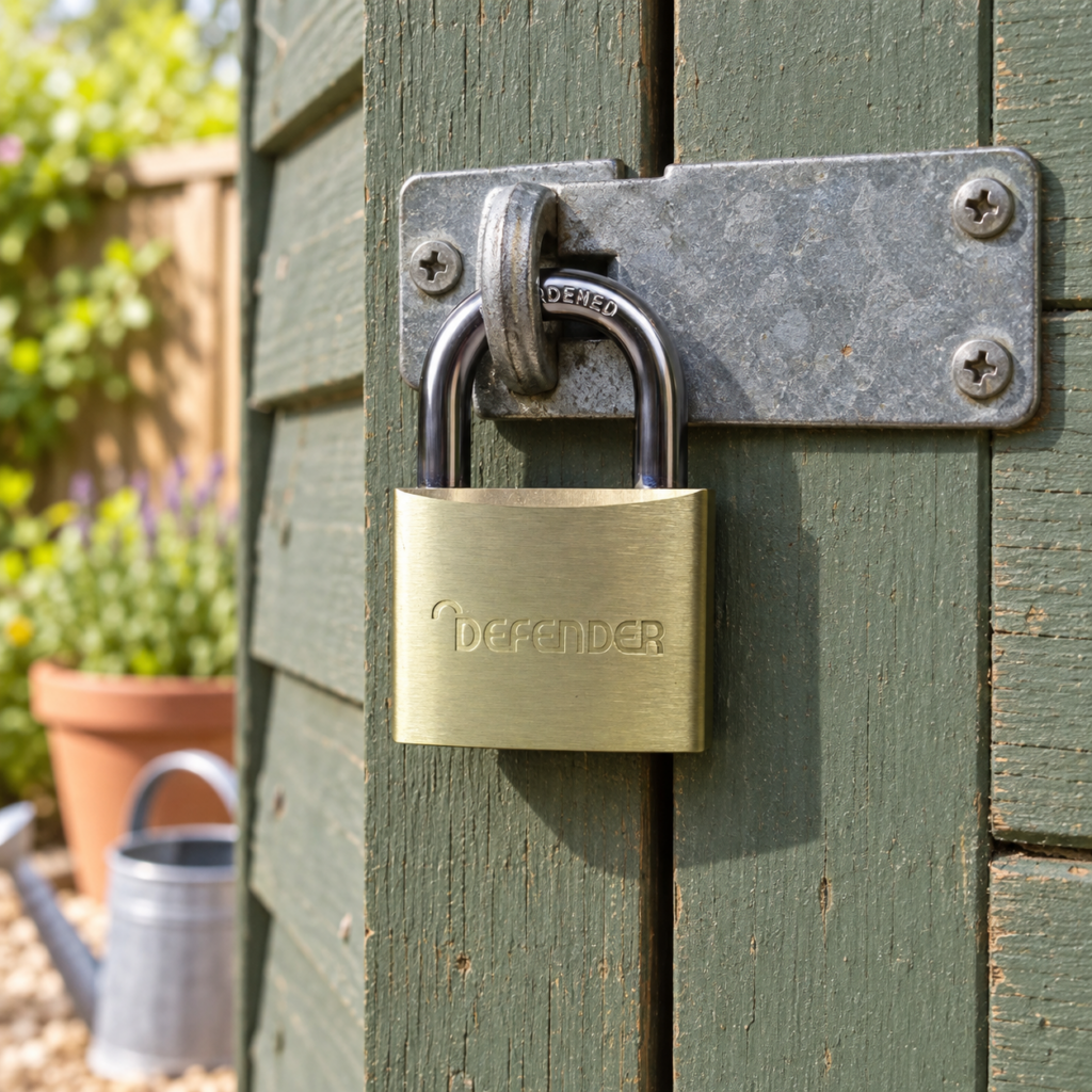 Squire Defender Solid Brass Padlock 40mm