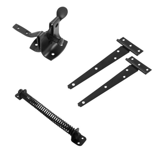 VIBE Garden Gate Kit with Matt Black Autogate Latch